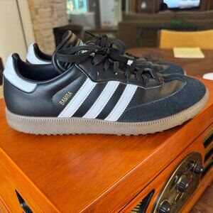 Adidas Samba Golf Shoes Black 10.5